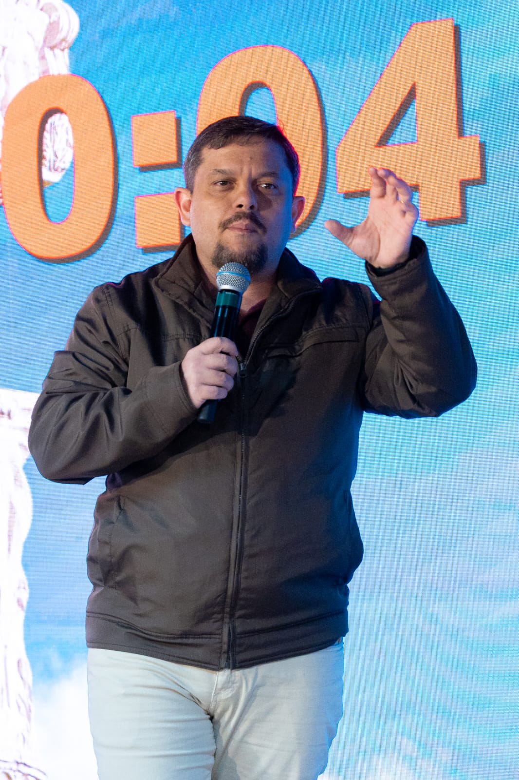 Thyago Carvalho no palco